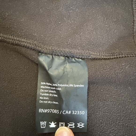 Outdoor Research Womens L Brown Fleece Lined Ascendant Zip Up Thermal Base Layer - Picture 13 of 14